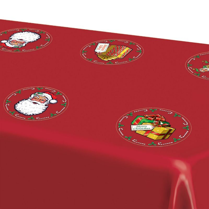 Beistle Plastic Santa's Workshop Placemats, 13", (4/Pkg) Multicolored