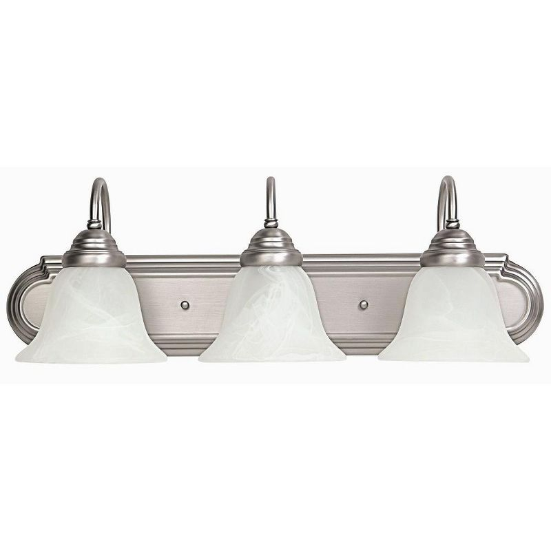 Capital Lighting Arthur 3 - Light Vanity in  Matte Nickel