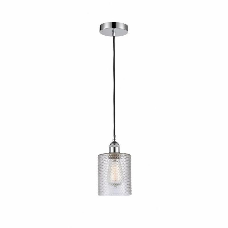 Innovations Lighting Cobbleskill 1 - Light Pendant in  Polished Chrome