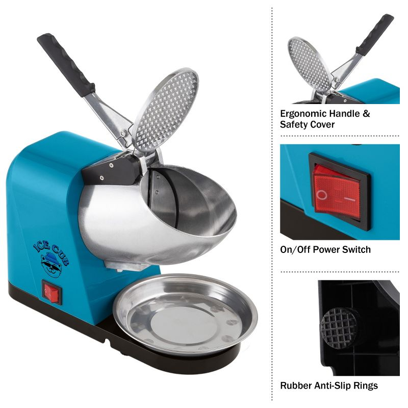 Great Northern Popcorn 170W Snow cone Machine, Blue