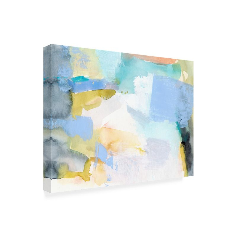 Victoria Barnes  Abstracted Spring I Canvas Art