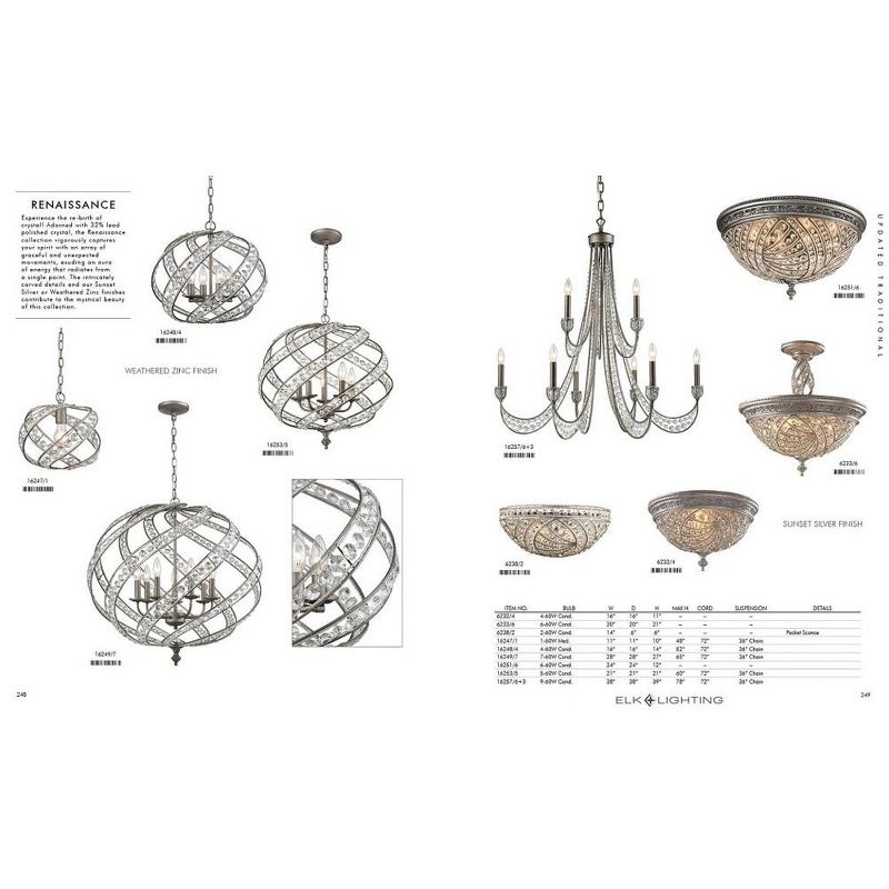 Elk Home Renaissance 2 - Light Wall Light in  Sunset Silver