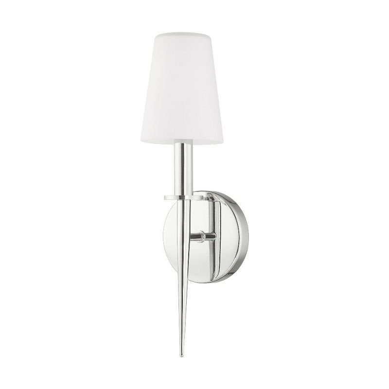 Livex Lighting Witten 1 - Light Wall Light in  Polished Chrome