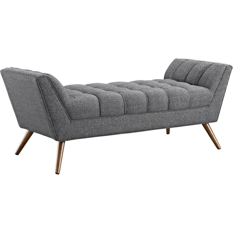 Modway Response Medium Upholstered Fabric Bench
