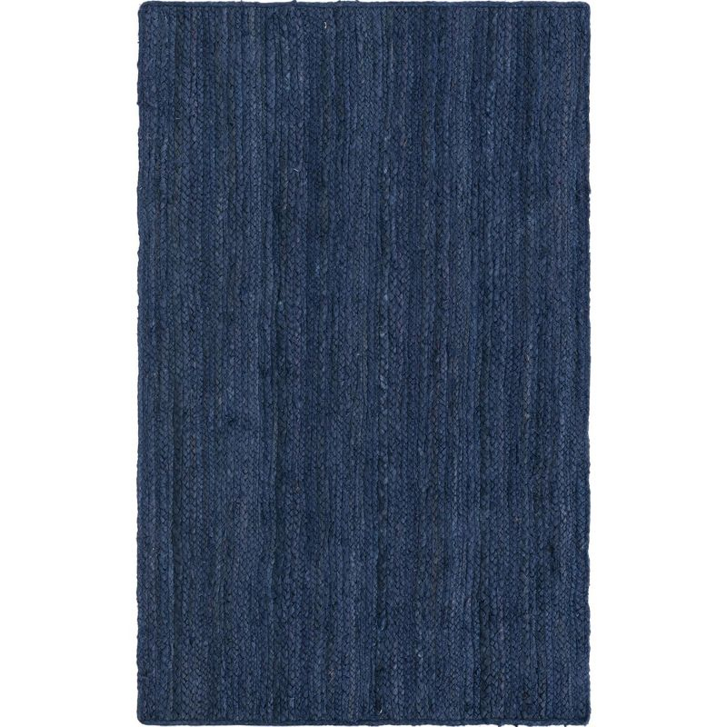 Unique Loom 3' 3 x 5' 1 Dhaka Braided Jute Rectangle Area Rug