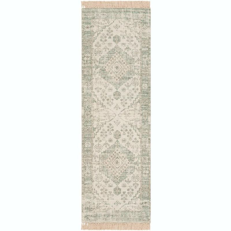 Mark & Day Sandiacre 2'6"x8' Runner Woven Indoor Area Rugs Dark Green