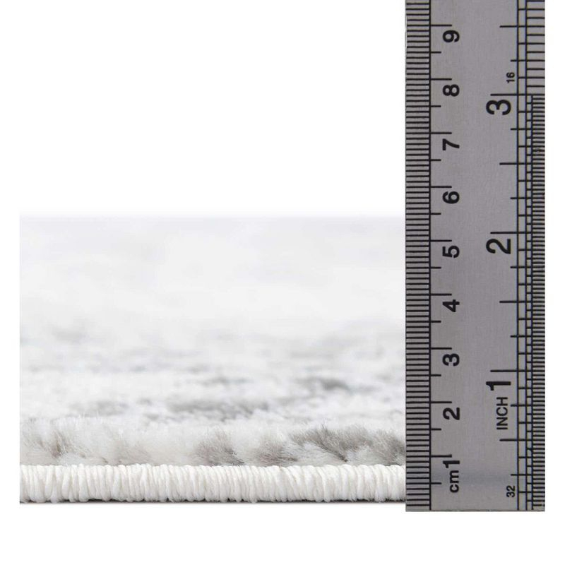 Unique Loom 8' 0 x 10' 0 Sofia Casino Gray Area Rug