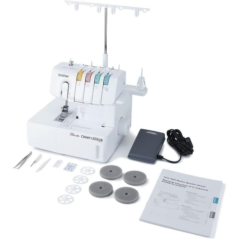 Brother 2340CV 2/3/4 Thread Cover Stitch Serger Machine
