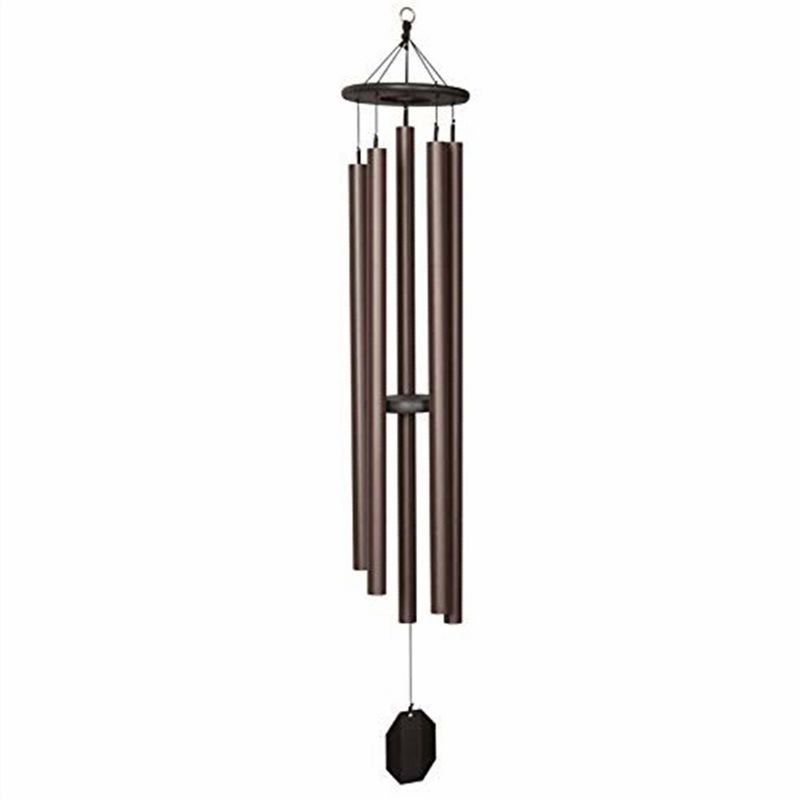 Lambright Country Chimes Amish Crafted Wind Chime, Court Haus, Terra 62"