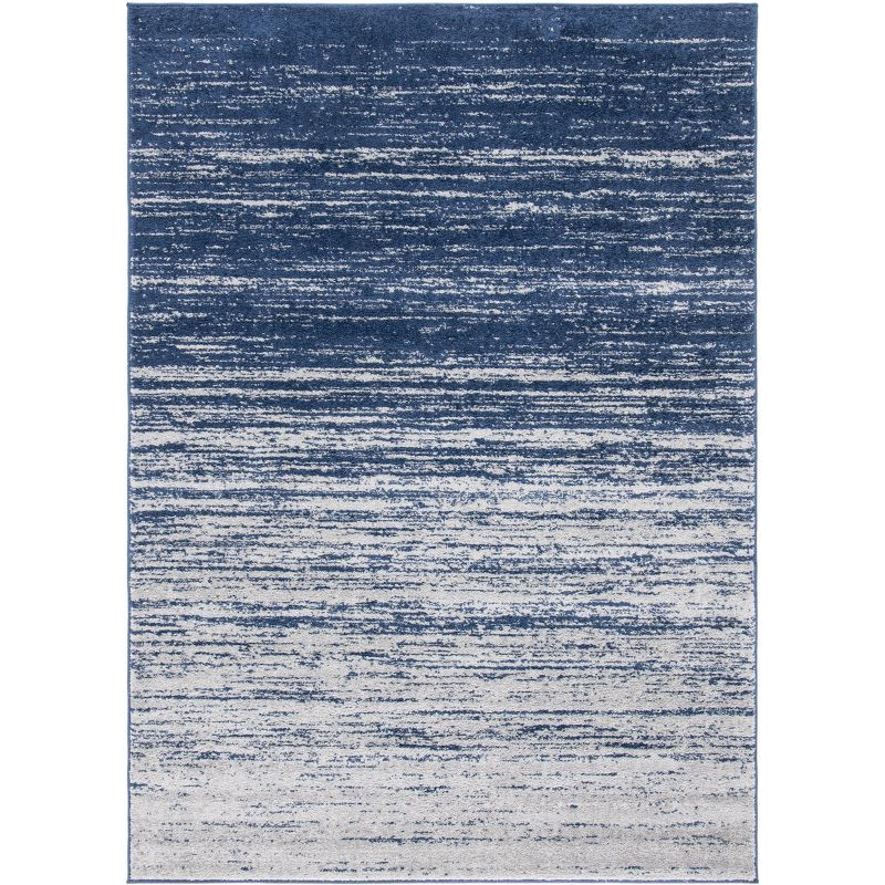 Adirondack ADR113 Machine Made Indoor Accent Rug - Navy/Grey - 3'x5' - Safavieh