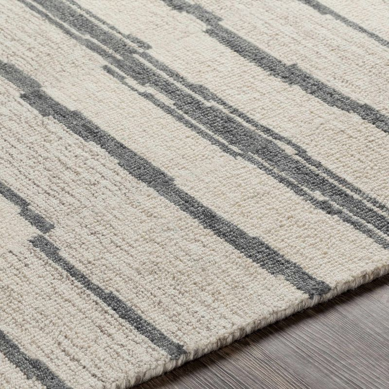 Hauteloom Rectangle Area Rug   Taupe