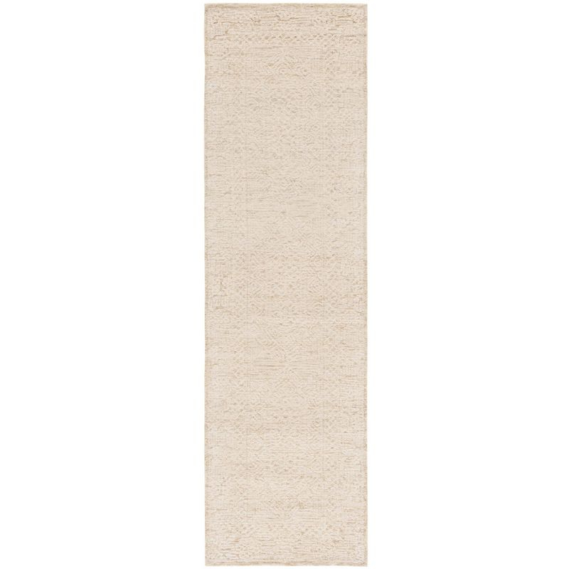 Textural TXT305 Hand Tufted Indoor Runner - Gold/Ivory - 2'-3"x8' - Safavieh