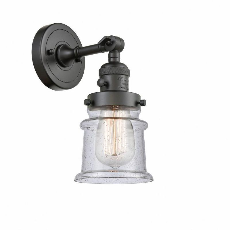 Innovations Lighting Canton 1 - Light Sconce in  Oil Rubbed Bronze