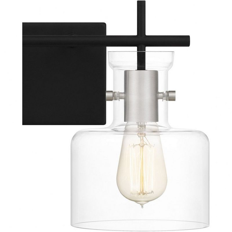 Quoizel Lighting Pensbury 2 - Light Vanity in  Matte Black