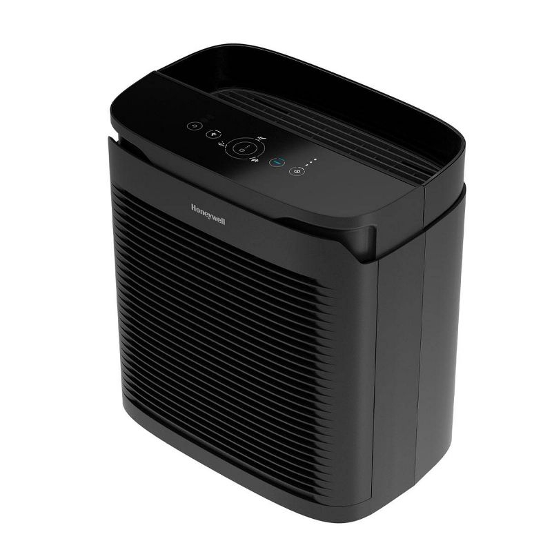 Honeywell Power Plus HEPA Air Purifier for Medium and Large Rooms Black: 4 Settings, 100-300 sq. ft., AHAM & Energy Star Certified