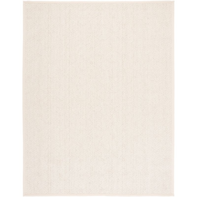 Natural Fiber NF483 Flat Weave Indoor Area Rug - Ivory - 8'x10' - Safavieh