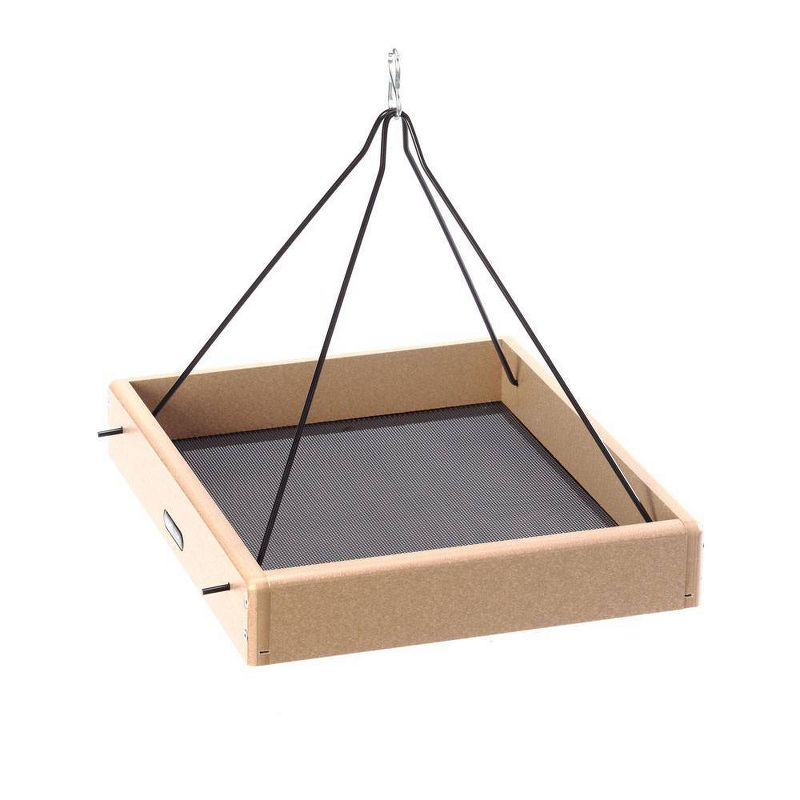 Birds Choice Hanging Platform Bird Feeder in Recycled Plastic Small