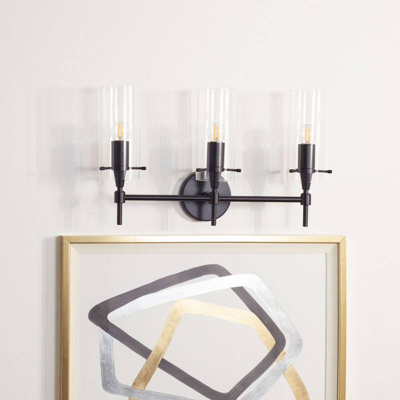 Norala Vanity Sconce - SCN5001 - Black - Safavieh