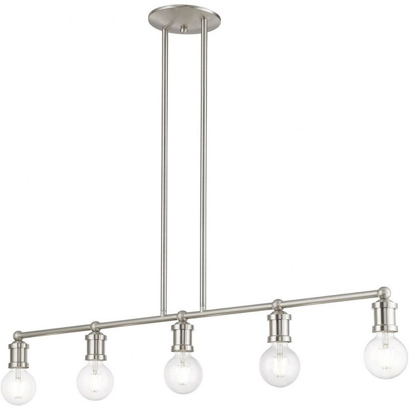 Livex Lighting Lansdale 5 - Light Chandelier in  Brushed Nickel