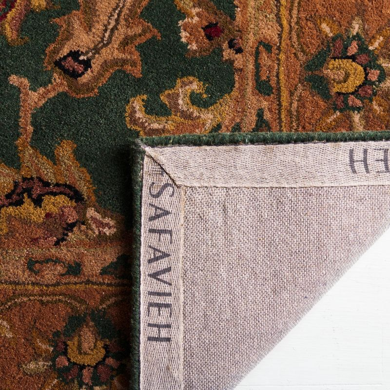 Heritage HG628 Handmade Accent Rug - 2'x3' - Dark Green/Gold - Safavieh