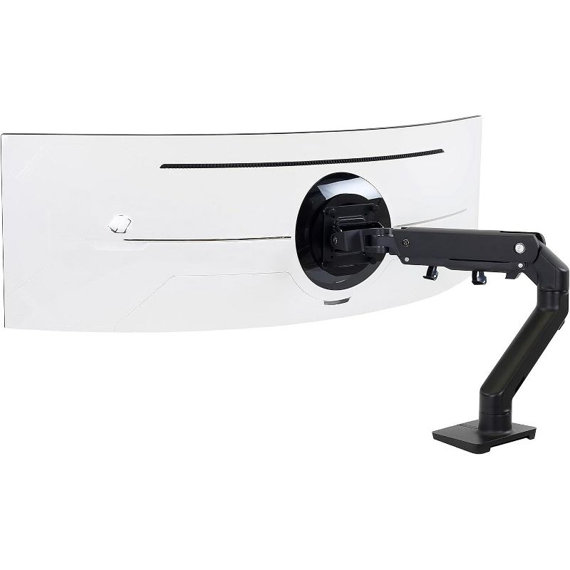 Ergotron HX Ultrawide Monitor Arm Desk Mount Screens 20-42 lbs Matte Black