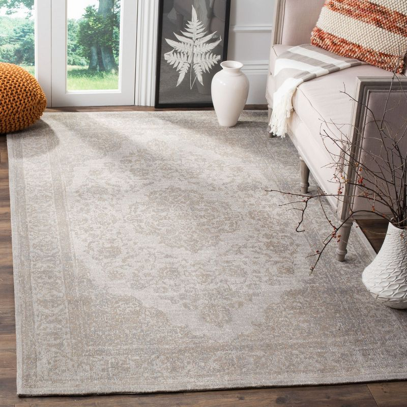 Classic Vintage CLV121 Loomed Indoor Area Rug - Beige - 4'x6' - Safavieh