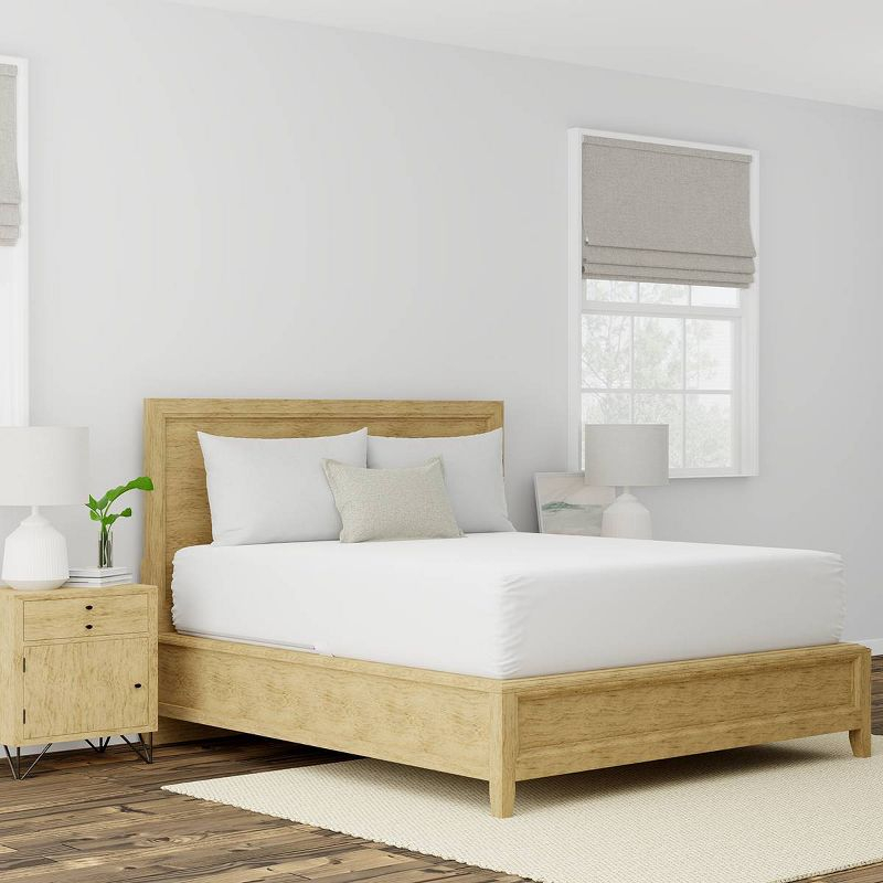 Allerease Twin Ultimate Cotton Waterproof Allergen and Bedbug Barrier Zippered Mattress Protector: Hypoallergenic Encasement
