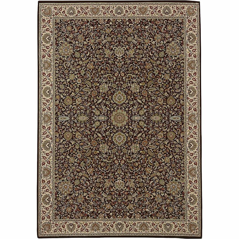 Oriental Weavers Ariana 2' x 3' Machine Woven Rug in Brown