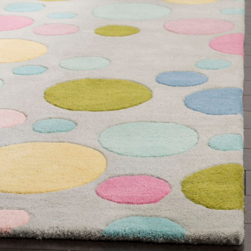 Soho SOH753 Hand Tufted Indoor Area Rug - Grey/Multi - 3'6"x5'6" - Safavieh