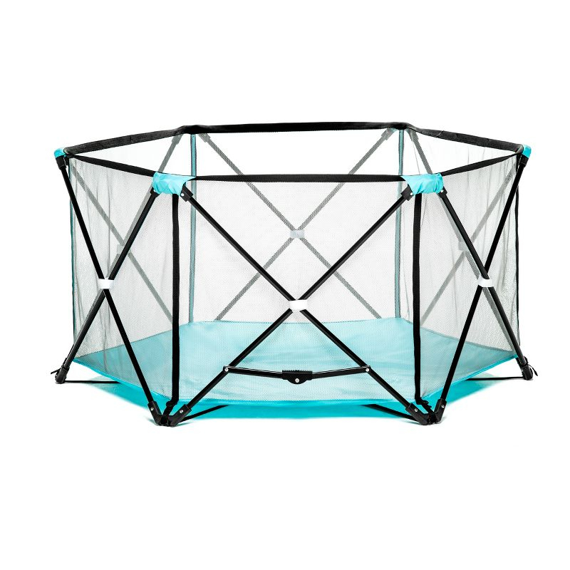 My 6 Panel Portable 48" x 48" Indoor/Outdoor Steel Pop-Up Play Tent