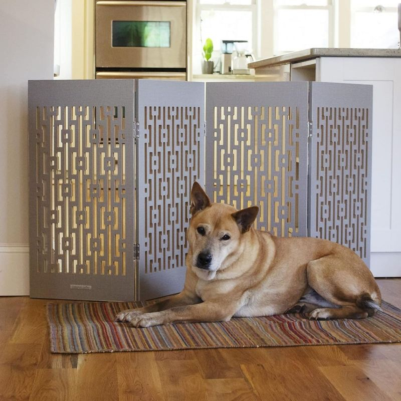 Tucker Murphy Pet™ Delgado Wood Free Standing Pet Gate