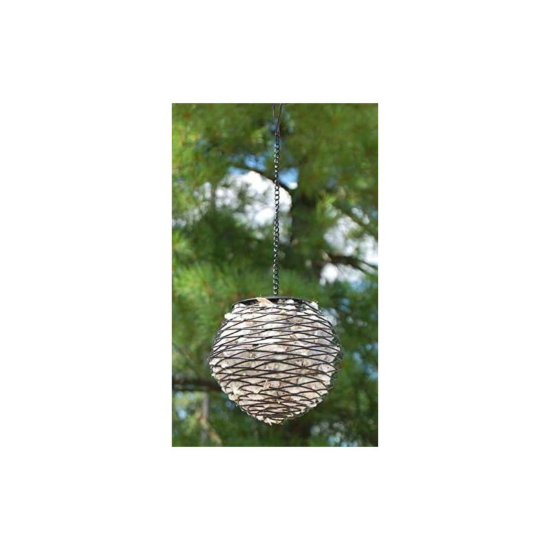 Heath Outdoor Products Birdie Ball Bird Feeder - Black (10" Diameter)