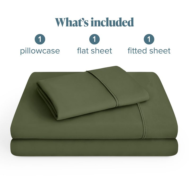 Twin Cypress 3 Piece Ultra-Soft Double Brushed Sheet Set by Bare Home