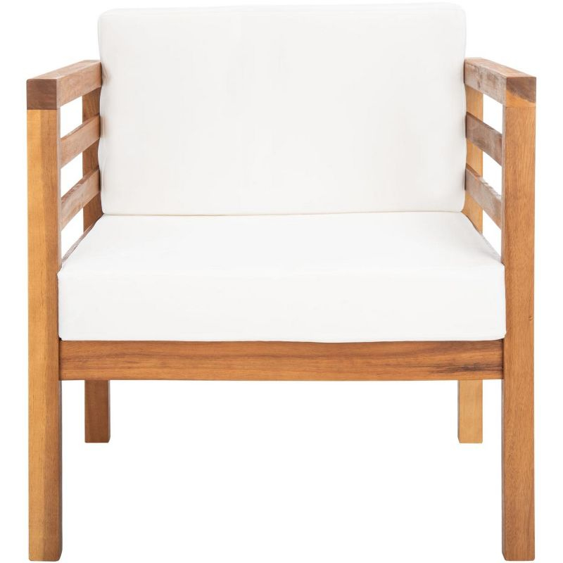 Kinnell Outdoor Armchair Indoor/Outdoor - PAT7301 - Natural/Beige - Safavieh