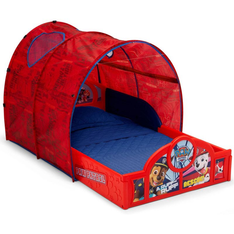 Delta Children Sleep and Play Toddler Bed with Tent - PAW Patrol