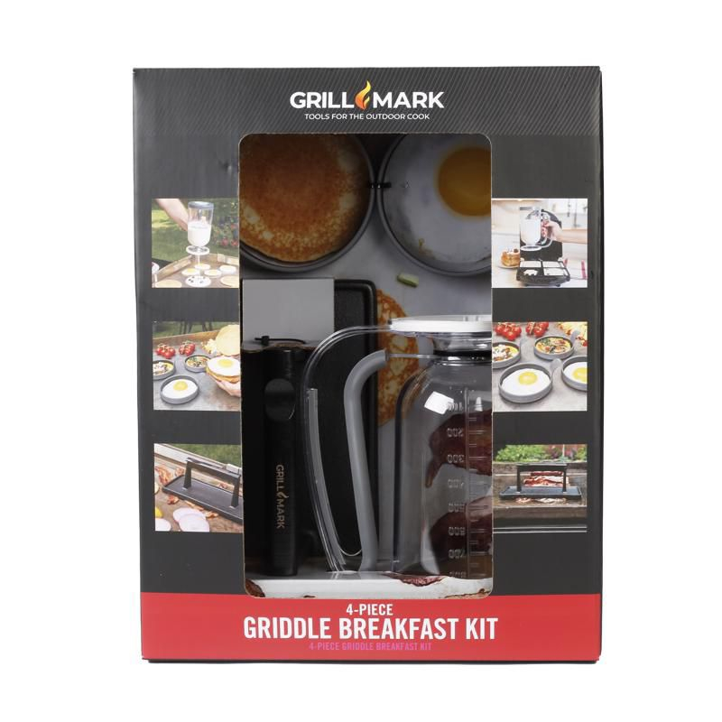 Grill Mark - Cast Iron - Breakfast Kit - 4 Pieces