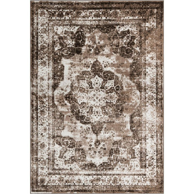 Unique Loom 7' 0 x 10' 0 Sofia Salle Garnier Light Brown Area Rug
