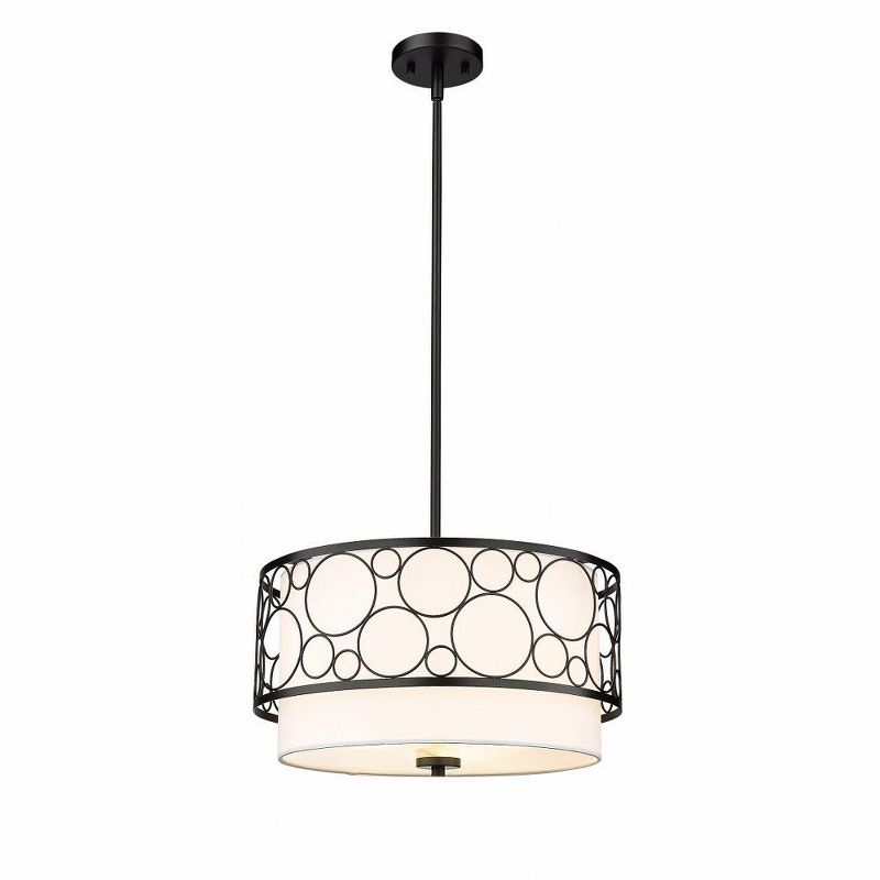 Z-Lite Kendall 3 - Light Pendant in  Matte Black
