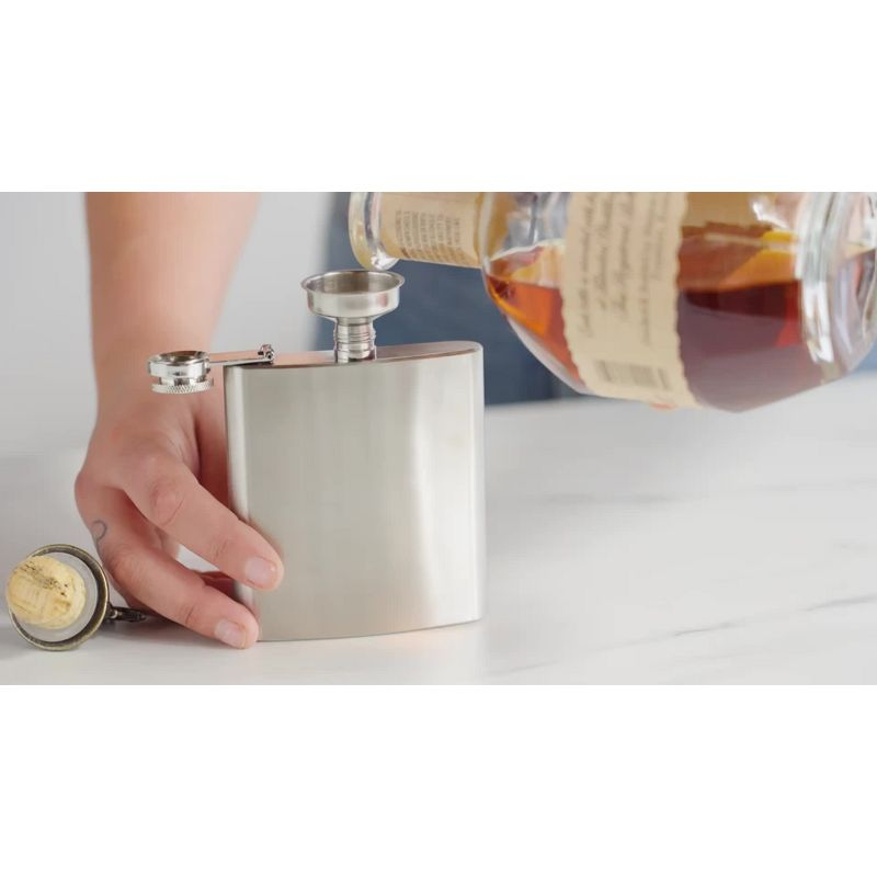 True Trueflask 8 oz Stainless Steel Flask