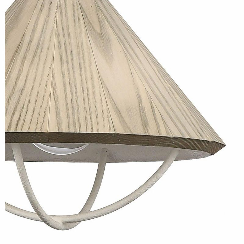 Elk Home Cape May 3 - Light Pendant in  White Coral