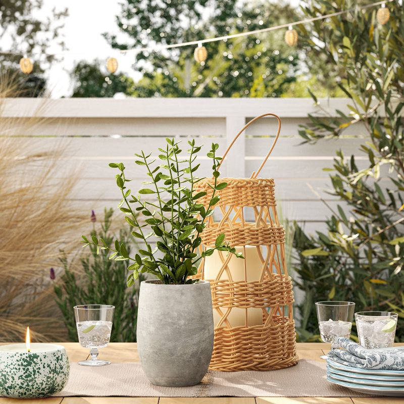 14" Privet Artificial Plant - Threshold™ designed with Studio McGee: No-Maintenance Greenery, Indoor/Outdoor Decor