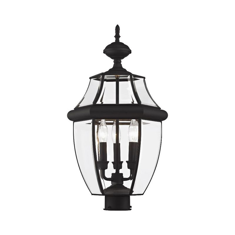 Livex Lighting Monterey 3 - Light Lantern in  Black