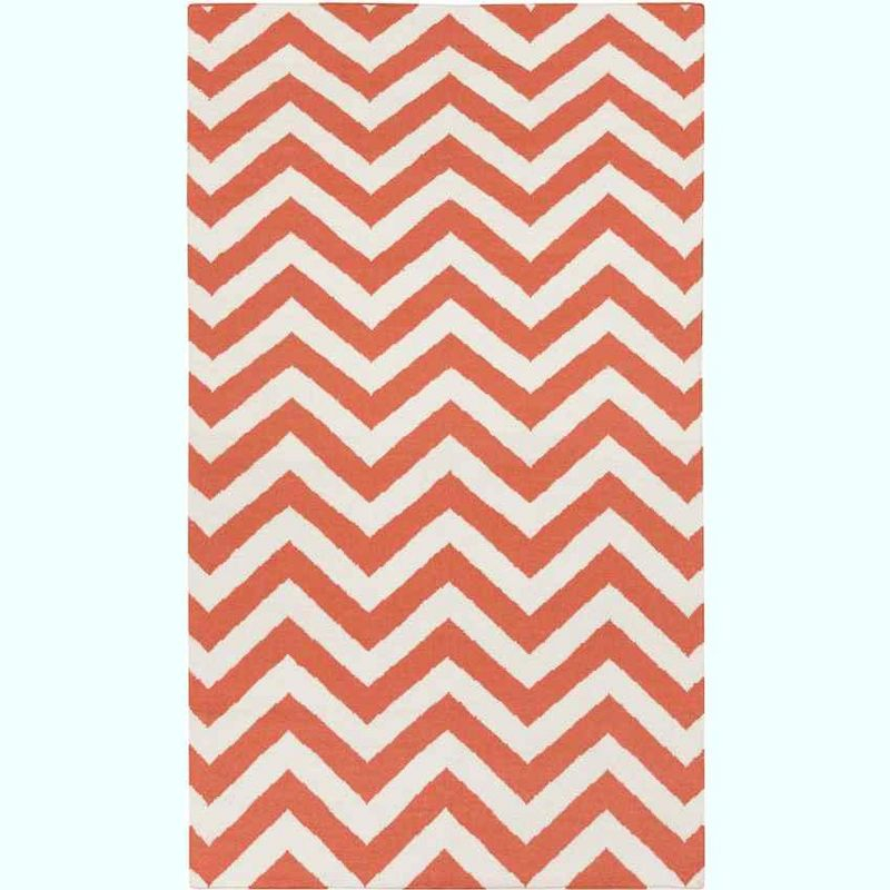 Mark & Day Escondido 2'x3' Rectangle Woven Indoor Area Rugs Rust/White