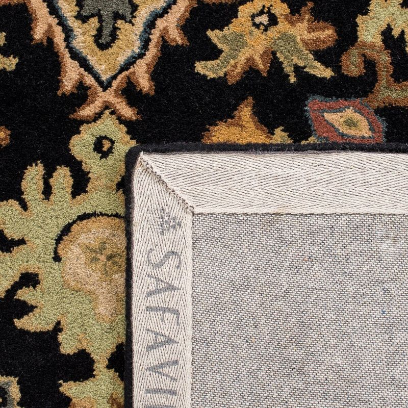 Heritage HG625 Handmade Accent Rug - 2'x3' - Black/Gold - Safavieh