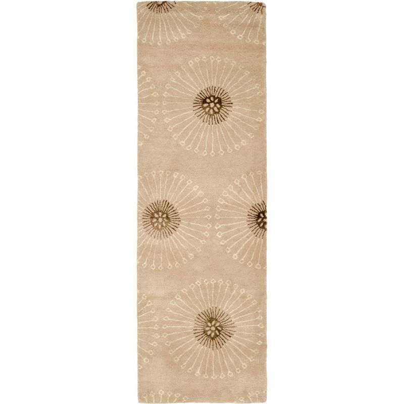 Soho SOH821 Hand Tufted Runner Rug - Beige/Brown - 2'6"x6' - Safavieh.