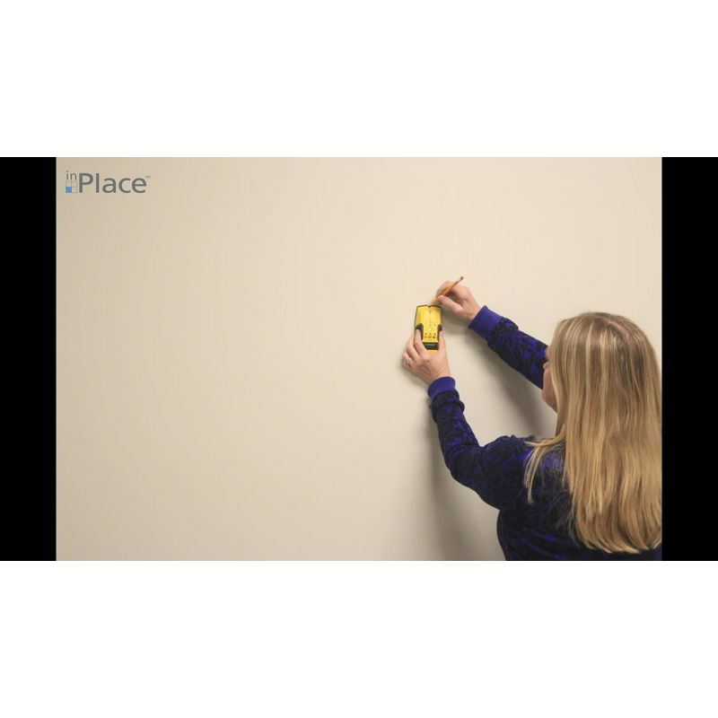 72" Picture Ledge Wall Shelf Driftwood Gray - InPlace: Modern Photo Display, MDF Floating Ledge