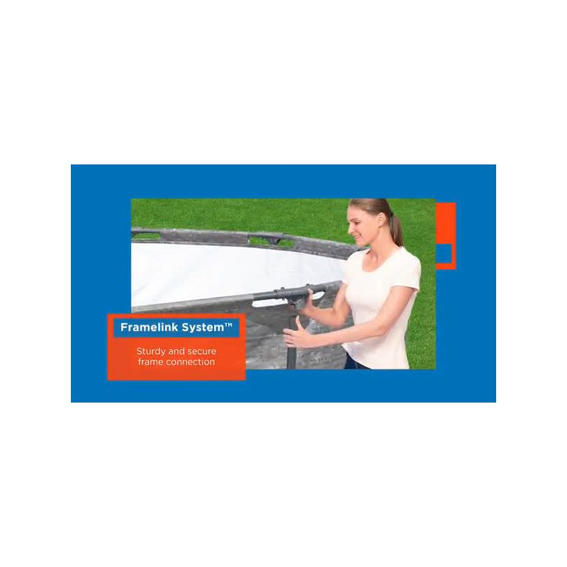 Bestway Steel Pro MAX 12' x 30" Round Above Ground Swimming Pool Set Outdoor Metal Frame Family Pool with Liner and Filter Pump, Gray