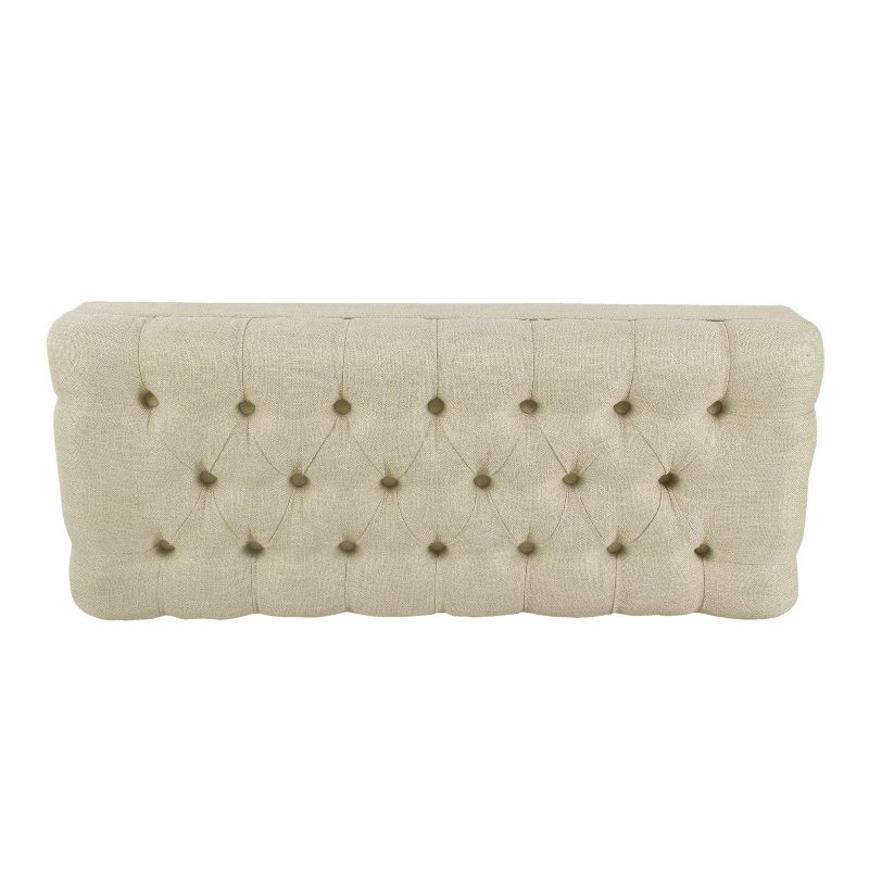 Classic Tufted Medium Bench - HomePop