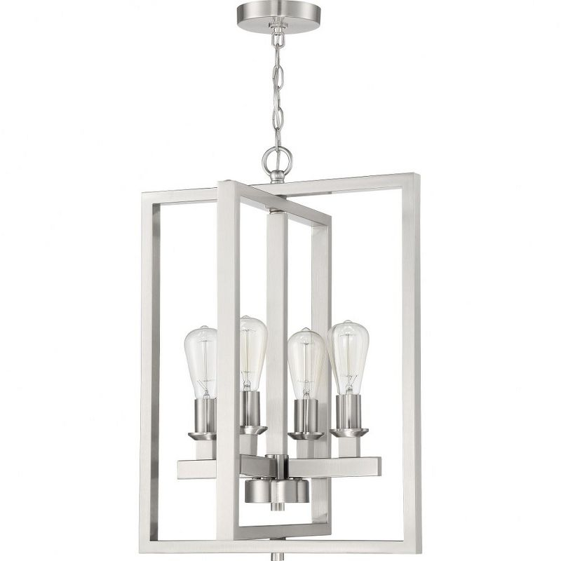 Craftmade Lighting Chicago 4 - Light Chandelier in  Brushed Polished Nickel