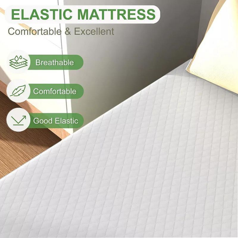 FDW 5 inch Mattress Gel Memory Foam Mattress for Cool Sleep & Pressure Relief/Bed-in-a-Box/Pressure Relieving,Twin